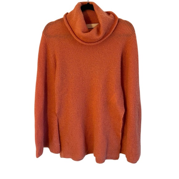 Keepsake Pink Peach Mohair Sweater, size small - Picture 1 of 5